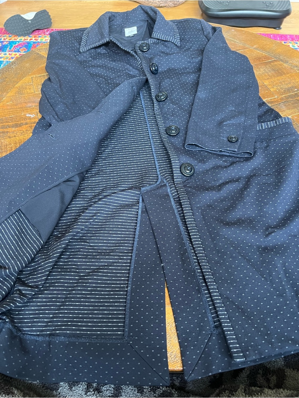 Cabi mid length light weight coat